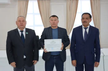 Сырдария ауданында "Алтын күз-2025" іс-шарасын өткізуге атсалысқан сала мамандары марапатталды