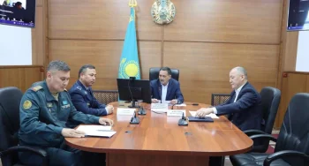Аудан әкімі Б.Сәрменбаевтың төрағалығымен күзгі мерзімді әскери қызметке шақыру жұмыстары және қазіргі көрсеткіштер барысы талқыланды