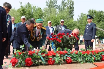 «Жеңіс жолы – ұрпаққа аманат» тақырыбында салтанатты шара өтті
